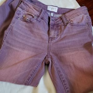 PURPLE Skinny Jeans